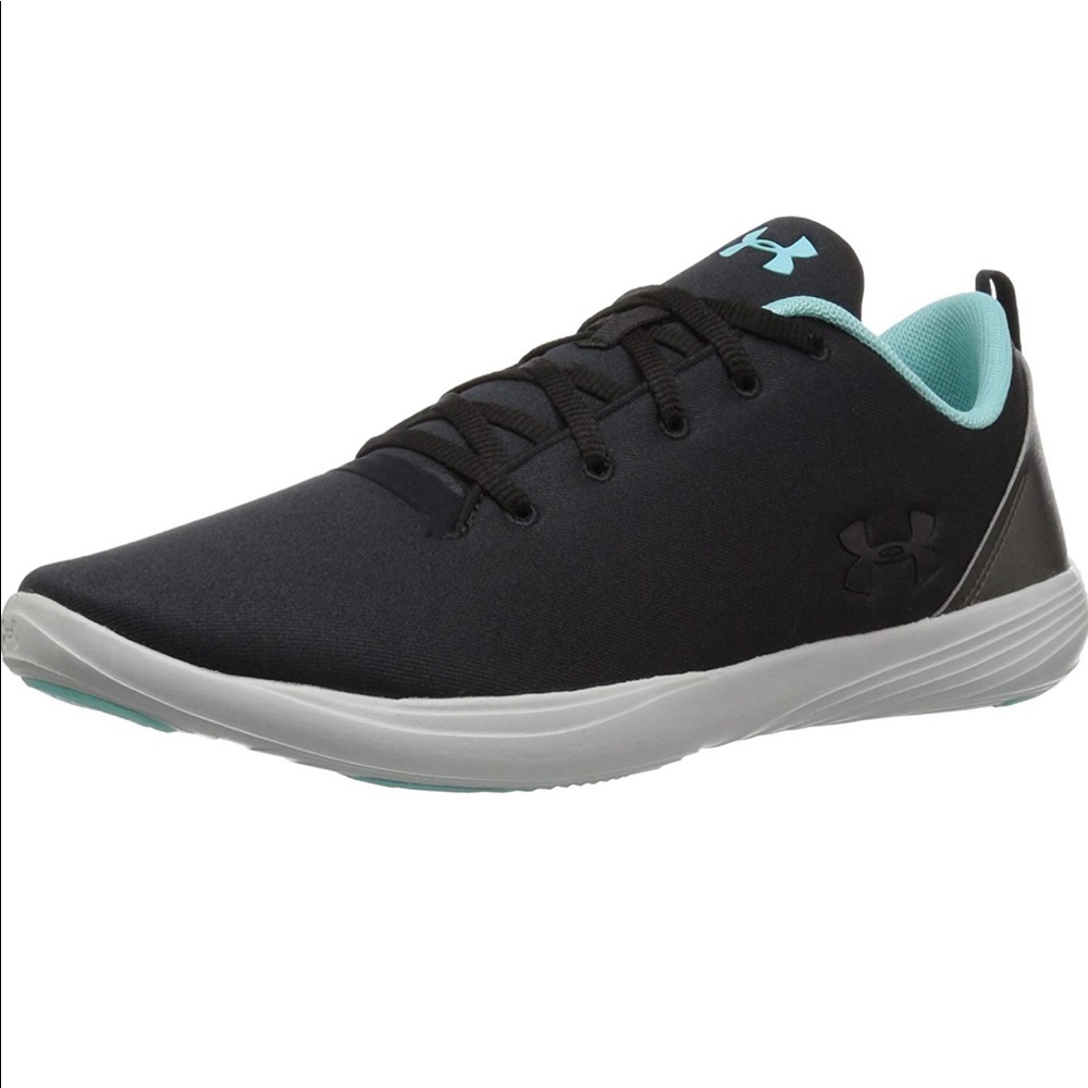 Under armor black& teal Street Precision Shoes